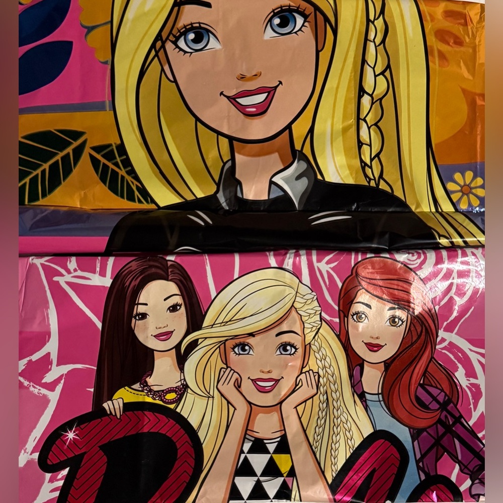 Barbie Helium Balloons - Front & Back Set of 2